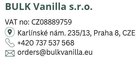 Contact BULK Vanilla s.r.o.